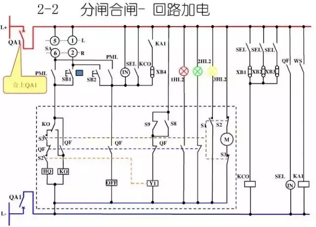 圖10KV開關(guān)柜控制保護(hù)動(dòng)作原理