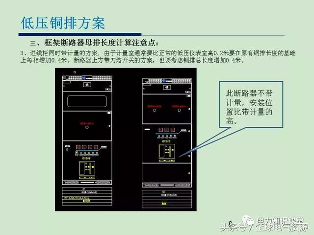 低電壓開關柜銅排消耗計算