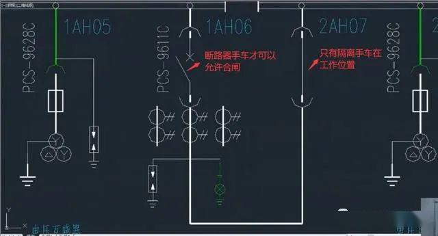 高壓開關(guān)柜 5防閉鎖，三合一2閉鎖，零基本電工一眼就能理解