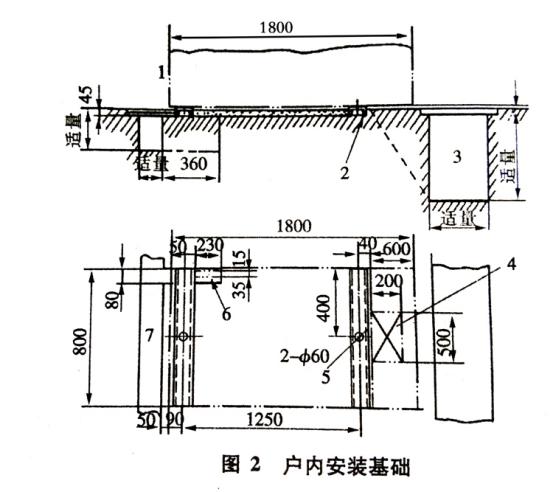 KYN28-12型中間高壓開關柜室內(nèi)安裝要求