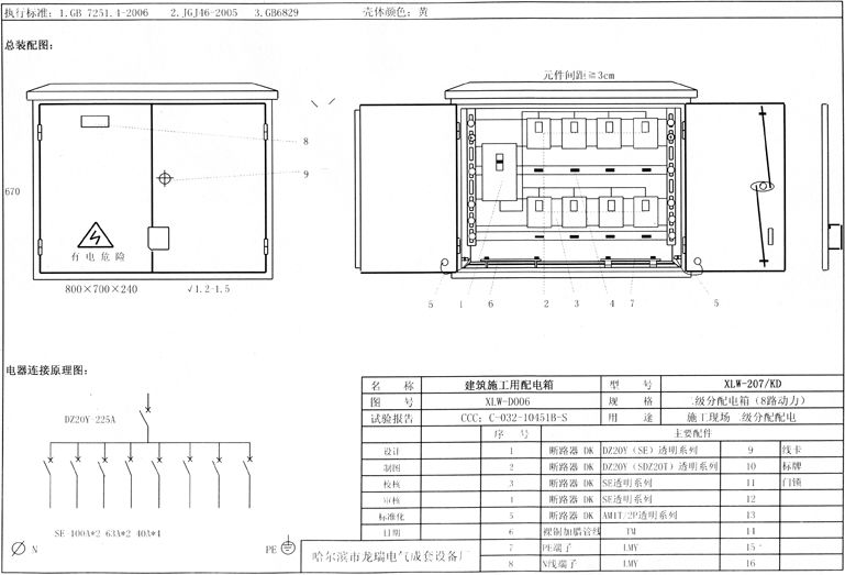 如何在施工現(xiàn)場(chǎng)配置臨時(shí)用電配電箱(機(jī)柜)？標(biāo)準(zhǔn)化的例子！