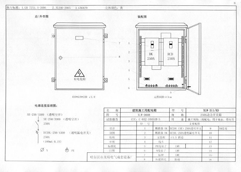 較完整的施工現(xiàn)場(chǎng)臨時(shí)用電配電箱(機(jī)柜)標(biāo)準(zhǔn)化配置圖集！