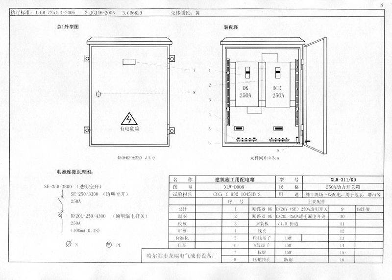 施工現(xiàn)場臨時用電配電箱(機柜)標準化配置圖集，只有這一個！