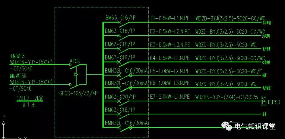 配電箱系統(tǒng)圖中的字母是什么意思？教你如何閱讀配電箱系統(tǒng)圖！