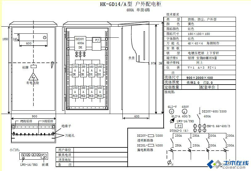 三級(jí)配電，二級(jí)保護(hù)，一機(jī)一閘一漏，一箱配電箱及施工要求