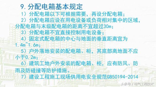 我在1級、2級和3級配電箱有什么樣的設備？如何配置它？你早就應該知道了。